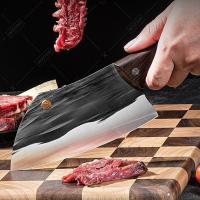 Cuchillo De Cocina Inoxidable Forzado Chefs Japoneses Ultra Afilado Para Carne Y Corte De Alimentos Cuchillo De Cocina Multifuncional - details 4