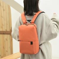 Mochila Pequeña De Color Sólido Impermeable Y De Gran Capacidad Para Viajes Y Escuela Mochila Casual Para Adolescentes Con Capacidad Grande Para Libros Y Utensilios Escolares - details 7