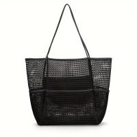 2025 Nuevo Bolso de Las Señoras Bolsa de Playa de Doble capa de Malla Bolsa de Playa Baño de Natacion artículos de tocador Bolsa de almacenamiento - details 4