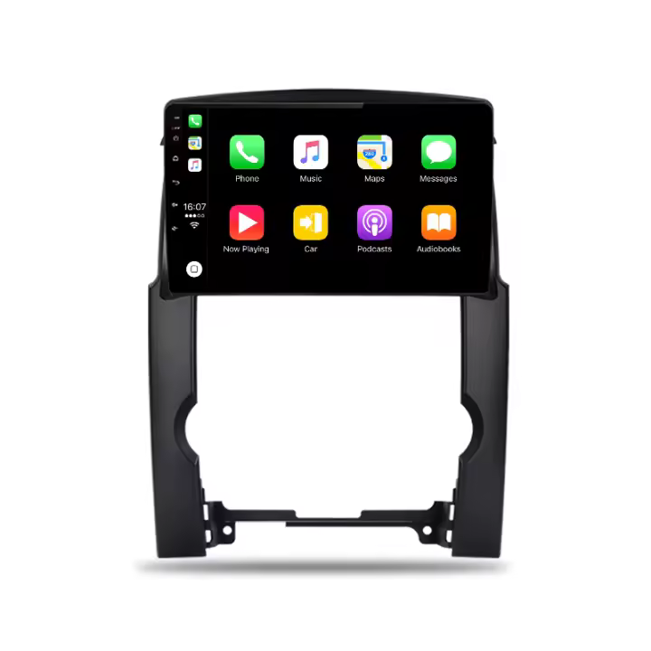 AWESAFE inalámbrico CarPlay Android Auto Radio para Kia Sorento 2009 2010 2011 2012 coche reproductor multimedia GPS 2 din autoradio volante controles RDS Bluetooth - 1