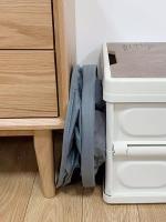 Cesta De Jardinería Con Bolsa Organizadora De 6 Cuentas Para Herramientas Y Propagación De Plantas Bolsa De Mano Ecológica Plegable De Poliéster 100% - details 3