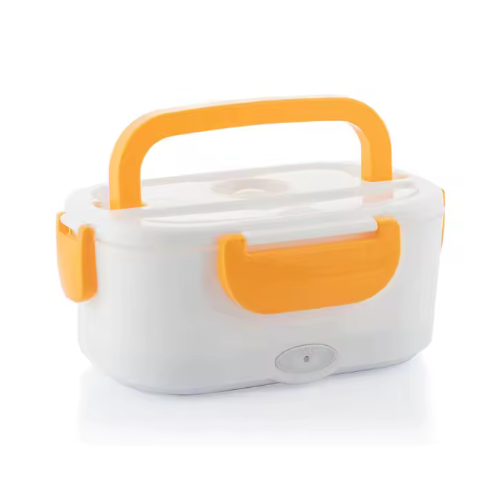 Tartera para coche 12V | Calienta tu Comida y la Mantiene Caliente | Se conecta al encendedor del coche | Tartera fácil de usar | Capacidad 1,5 L | Asa de transporte plegable, fácil limpieza | 24,6 x 17,4 x 11,8 cm | Marca RevolutionLine - 1