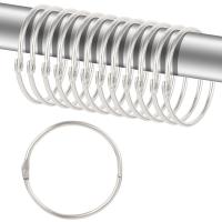 Anillos De Cortina Metálicos 12pcs Gancho Para Colgar Rodillos De Cortina Resistentes Y Adecuados Para Rodillos De 20-40MM - details 13