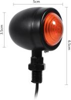 4 Luces intermitentes para motorteta, estilo retro, 12 V, universales - details 0