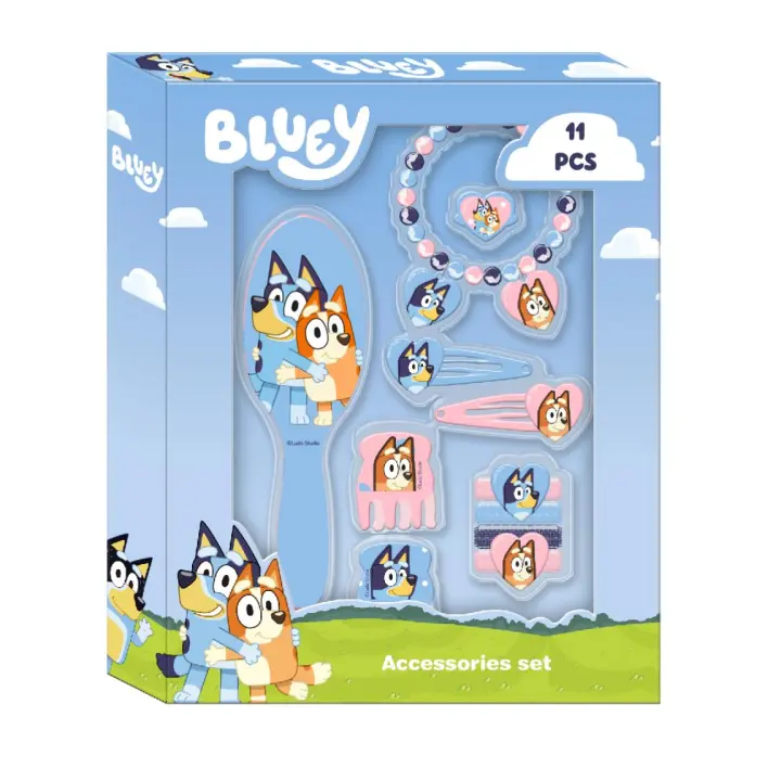 Bluey set de belleza infantil de 11 piezas - 1