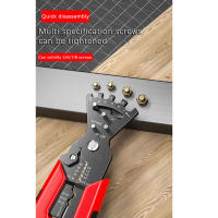 Alicates Multifuncionales Para Deshechar Cable Eléctrico Herramienta Especial Para Eléctricos Y Trabajar Con Cajas De Alambre - details 1
