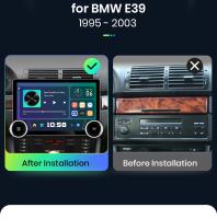 Junsun X8 11.5“ 2K 2000*1200 QLED CarPlay inalámbrico Android Auto radio para BMW 5 E39 1995 1996 1997 1998 1999 2000 2001 2002 2003 de coche  autoradio multimedia - details 3