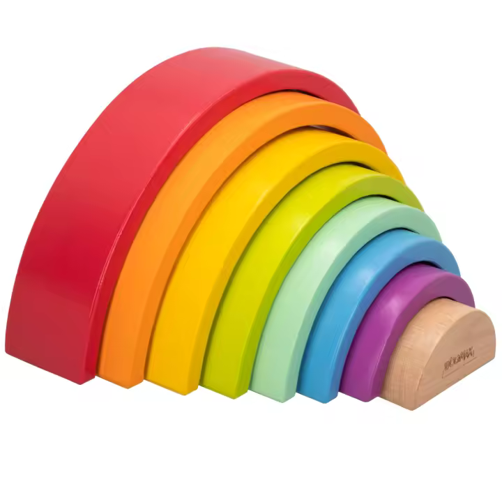 WOOMAX Arcoíris de madera - 1