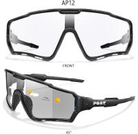 Gafas De Sol Fotocromáticas POAT Para Hombre Y Mujer Estilo Nuevo Deportes MTB Ciclismo Pesca Correr Ópticas UV400 TR-90 Polímero - details 12