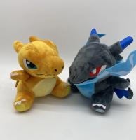 Muñeco De Peluche Charmander Vertebrado De Fuego Pequeño Q Versión Juguete De Cabeza Grande Dragón Negro Amarillo Para Adolescentes Y Adultos - details 0