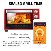 Termómetro Digital Para Barbacoa Bluetooth Termómetro De Cocina Inteligente Para Carne Y Alimentos Uso En Horno Y Parrilla - details 6