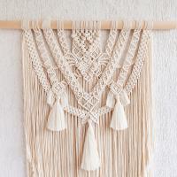 Hilo De Algodón Para Macramé 3mm X 300m Tejido En Trenzas Para Colgar Plantas Y Artesanías Hilo De Ropa Ecológico Para Tejer - details 14
