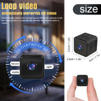 Cámara De Seguridad Magnética Mini 1080P Wifi Con Visión Nocturna Monitor Inteligente De Bebé Auto Vídeo Para El Hogar - details 1