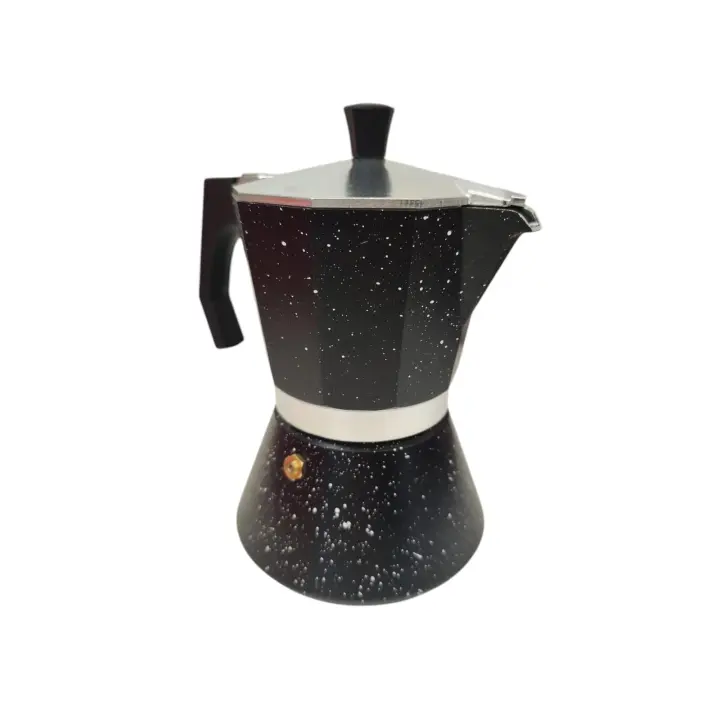 CAFETERA DE ALUMINIO INDUCCION  - CAFETERA ESTILO ITALIANA - 6 TAZAS - CAFETERA EXPRESS - 1