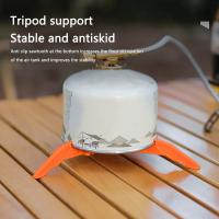 Soporte Tripode Plegable De Nylon Para Tanque De Gas De Camping Estándar Universal Soporte Para Botella De Estufa De Campaña - details 3