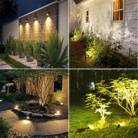 Luces De Paisaje LED 12W Bajo Voltaje Impermeables Para Jardín Camino Luz De Pared Árbol Bandera Spotlampara De Césped Con Transformador - details 9