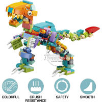 Juego De Bloques De Construcción Dinosaurio 12 En 1 Para Niños Y Niñas Set De Mini Animales Educativos STEM Montessori Para Edad Superior a 6 Años - details 3