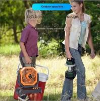 Aire acondicionado portátil con control remoto, ventilador de camping con oscilación vertical, 3 modos para patio, pesca y barbacoa. - details 0