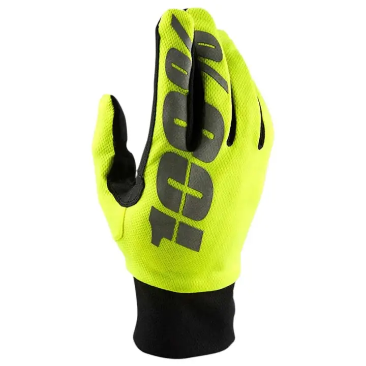 Ropa hombre Guantes 100percent Guantes Hydromatic Wp Amarillo - 1