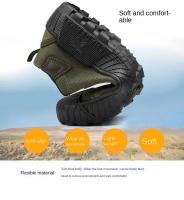 Zapatos De Construcción Para Hombres Y Mujeres Antideslizantes Resistentes Al Desgaste Transpirables Zapatos De Trabajo Con Cubierta Del Tobillo - details 2
