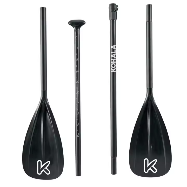 2 En 1 Paddle  De Aluminio Y Kayak  De 2 Secciones  Telescopic (Pl Ociotrends 1879) - 1