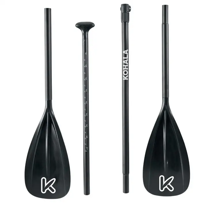 2 En 1 Paddle  De Aluminio Y Kayak  De 2 Secciones  Telescopic (Pl Ociotrends 1879) - 1