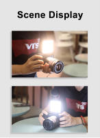 Luz De Video LED Portátil Recargable Para Fotografía DSLR Camcorder Gopro Vlog 3 Colores 3000K-7000K Mini Luz De Ambiente Para Cámara - details 9