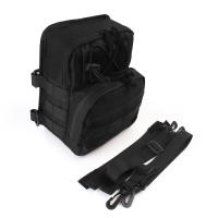 Bolsa De Manillar Universal Para Moto Moto Traveller Bar Handlebar T-Bar Para Harley Dyna Street Bob FXBB Softail Bolsa De Almacenamiento De Maletero - details 7