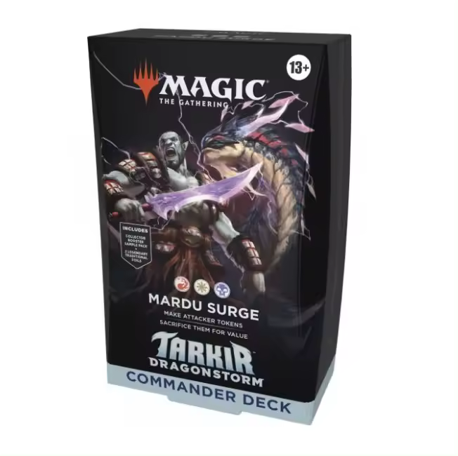 Magic The Gathering - Tarkir Dragonstorm Commander Deck Mardu Surge (inglés) Raíz Merchan-Store - 1