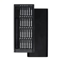 Juego De Destornilladores Magnéticos De Precisión 25 En 1 Con Juego De Destornilladores De Bolsillo De 24 Piezas Para Reparación De Móviles PC Y Consolas - details 0