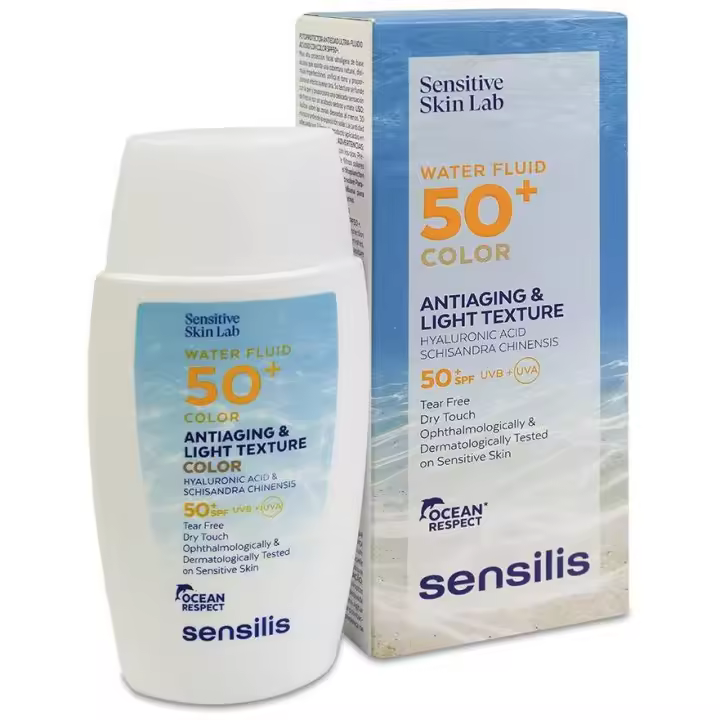 Sensilis Water Fluid Spf 50+ Fotoprotector 1 Envase 40 Ml Color - 1