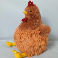 Muñeco De Peluche Jelly Cat 25cm Cecil Pollo Simulación Muñeco De Hen Creadivo Decoración De Hogar Cojín Juguetes Para Gatos Suministros Para Mascotas - details 2