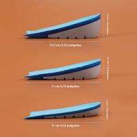 Almohadillas De Succión De Talón De Silicona 1.5cm Para Hombres Y Mujeres Insertos De Zapatos Con Elevación De Altura Absorción De Choque 1 Paquete - details 2