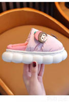 Chupines De Algodón Para Niños Y Niñas Resistentes Al Agua Para El Invierno Zapatos De Lana Para El Hogar Cómodos Y Seguros - details 7