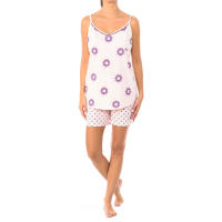 Kisses and Love-Pijama de Verano Tirantes Finos Algodón KL45200 para Mujer
