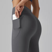 Leggings Para Mujer Con Bolsillos Pantalones De Yoga Para Gimnasio Deporte Fitness De Cintura Alta Control De Abdomen Para Correr Entrenamiento - details 21