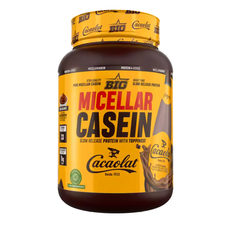 MICELLAR CASEIN (1KG) CACAOLAT - Big   Deliciosa  Nutritiva  Alta calidad  Baja en grasas - 1