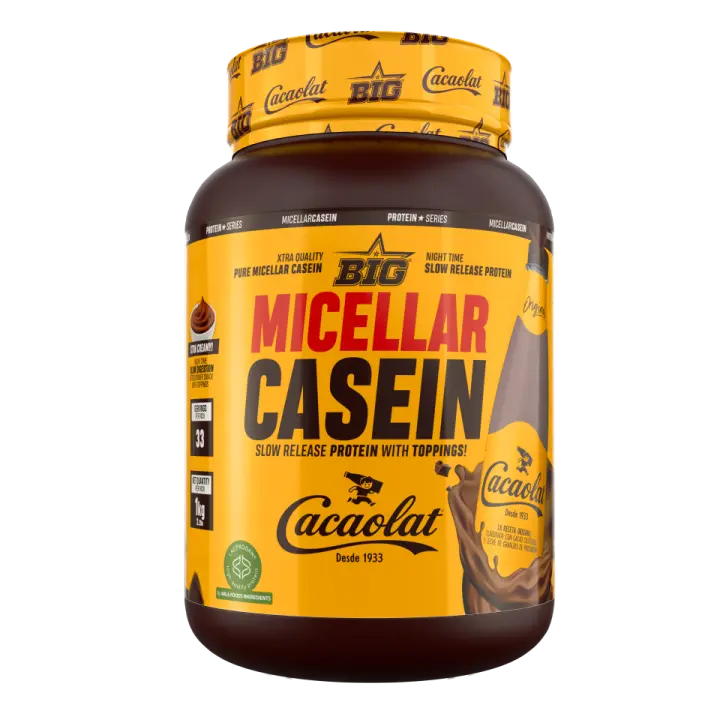 MICELLAR CASEIN (1KG) CACAOLAT - Big   Deliciosa  Nutritiva  Alta calidad  Baja en grasas - 1