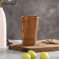 Taza De Té De Madera Hecha a Mano Estilo Japonés Para Café Leche Agua Vino Taza De Bebida Para Cocina Y Barra - details 4