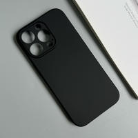 Funda De Teléfono De Silicona Negra Mate Para iPhone 16 pro Max Y 16 plus Protección De Lente Cubiertas Completas Antiglosas Y Anti- Huellas - details 4