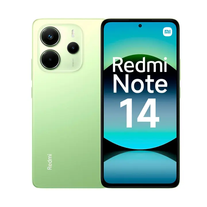 XIAOMI REDMI NOTE14 4G NFC 128GB+6GB RAM PANTALLA 6.67'' AMOLED 120HZ FHD+ / CÁMARA TRASERA TRIPLE 108MP FRONTAL 20MP / ANDROID / GPS / SIM+HÍBRIDO / WIFI 5 / BLUETOOTH 5.3 BATERÍA 5.500 MAH CARGA RÁPIDA 33W CONECTOR USB-C SMARTPHONE TELÉFONO MÓVIL LIBRE - 1