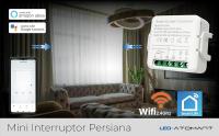 LED ATOMANT Mini Interruptor Persianas WiFi, Controlador programable con Temporizador, Control Remoto APP Smart Life y Voz, Compatible con Alexa y Google Home, Uso con cortinas o persianas electricas - details 0
