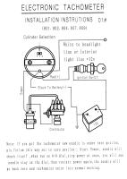 Tacómetro Eléctrico Blanco AD 3.75 Pulgadas 95mm Con Luz De Cambio Interna Para 4 6 8 Cilindros Rueda De Cromo Medidor De RPM 8000 - details 0