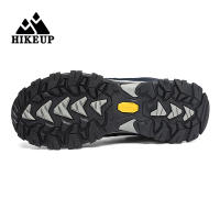 Zapatos De Senderismo De Cuero HIKEUP De Alta Calidad Duraderos Para Hombres Deportes Al Aire Libre Trekk Ing Subida Caza Zapatillas Respirables Talla True - details 17