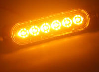 4pcs Luz De Indicador LED 12V 6 Lámparas Amarillas/Rojas/Blancas/Azules Para Carrocería De Camión Moto Luz Lateral De Marcador - details 5