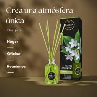 Set de Mikados Ambientadores de Hogar, Aroma a Frutas de la Pasión, Fragancia Duradera de Más de 45 Días, Sin Alcohol Añadido, Ideal para Salones, Dormitorios y Oficinas, Perfecto para Aromatizar y Decorar Cualquier Espacio - details 1