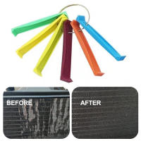Cepillo De Aire Acondicionado Plástico Accesorio Universal Para Radiador Y Condensador De Sistema De Enfriamiento De Automóvil Kit De Cepillos De Fin De A/C - details 3