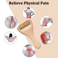 Rodillo De Masaje De Madera Pura Para Cintura Piernas Brazos Y Cuerpo Completo Herramienta De Masaje Ligera Y Natural Para Musculosidad - details 6