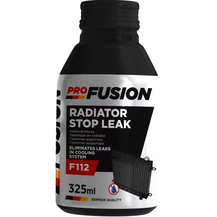 ProFusion Tapafugas de Radiador y del Sistema de Refrigeración - Radiator Stop Leak - Ayuda a Sellar Las Grietas en Tuberías y Juntas - Apto para Sistemas de 10 L - 325 ml - 1