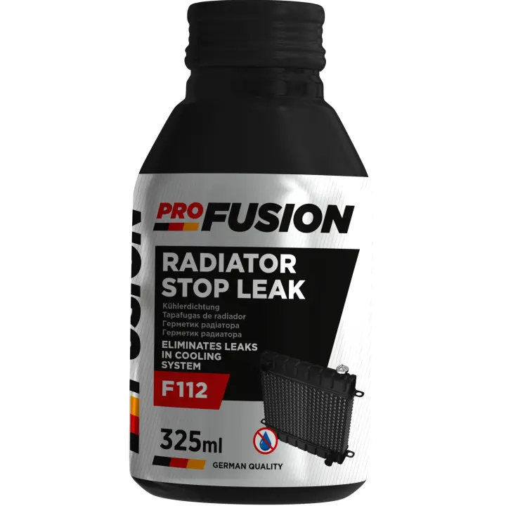ProFusion Tapafugas de Radiador y del Sistema de Refrigeración - Radiator Stop Leak - Ayuda a Sellar Las Grietas en Tuberías y Juntas - Apto para Sistemas de 10 L - 325 ml - 1